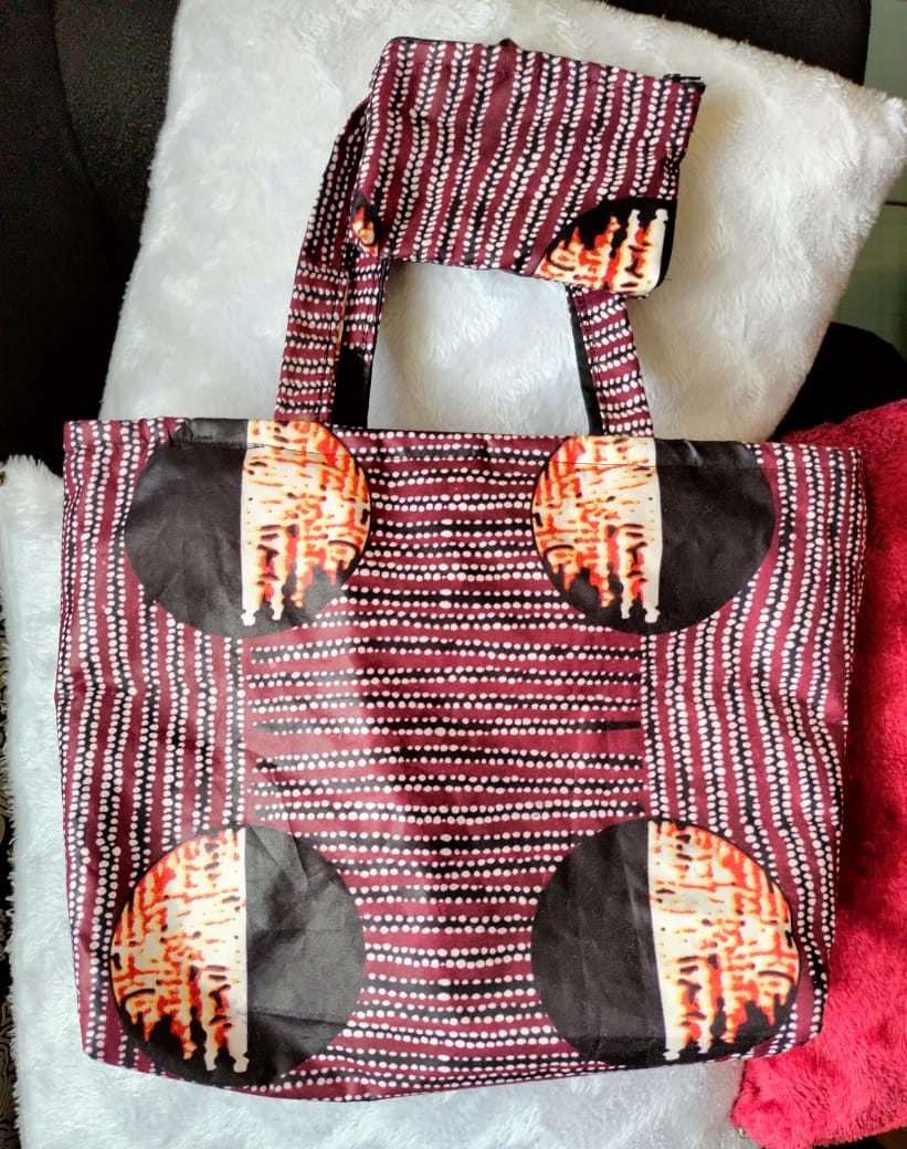 Tote bag and pouch